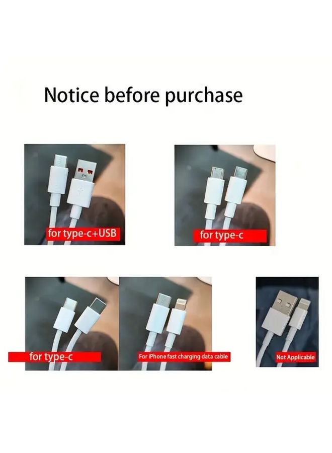 Yellow USB Cable Protector Anti Bending Chew Proof Resin Flower Cover - Image 5